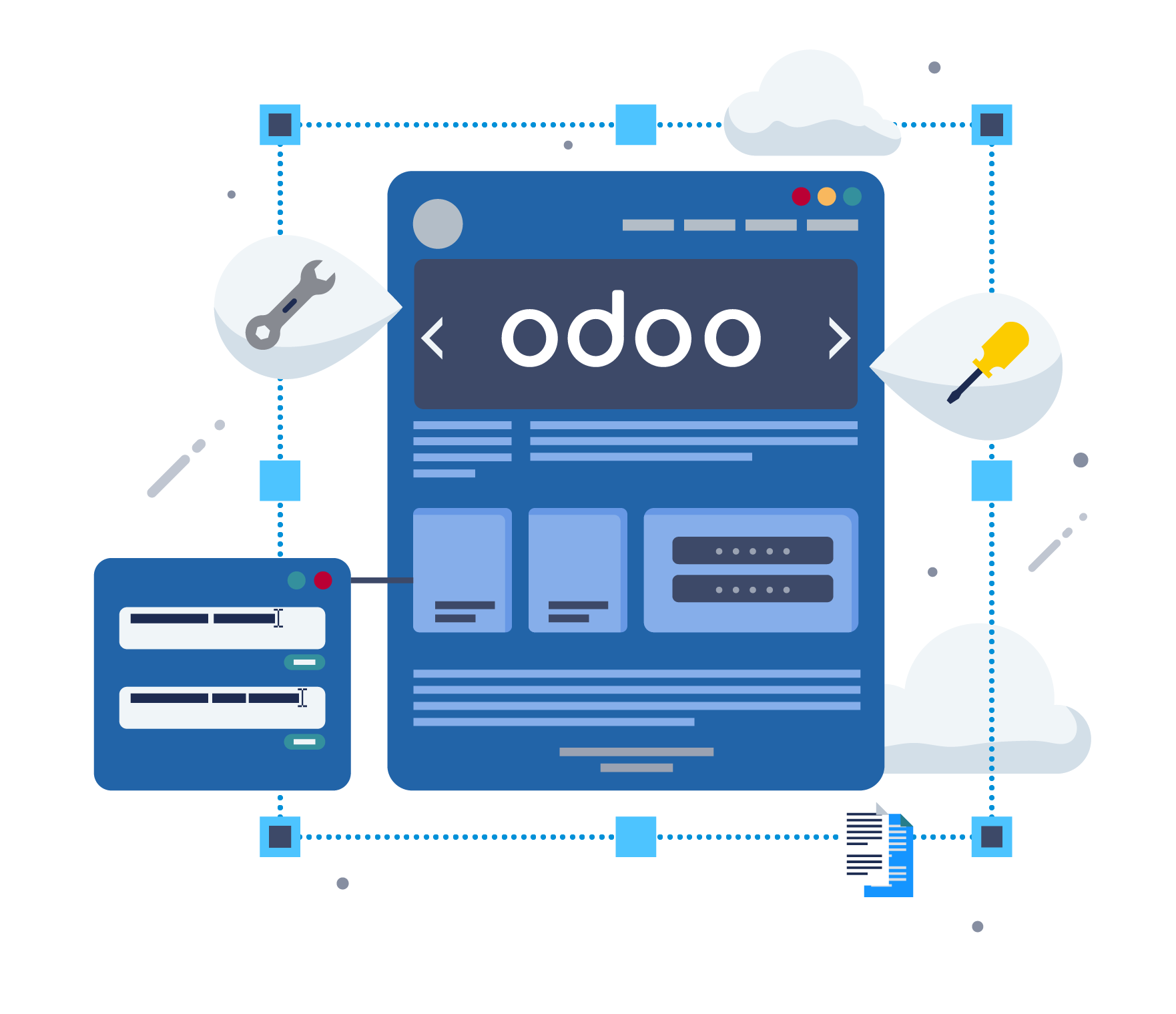 Odoo • Text and Image